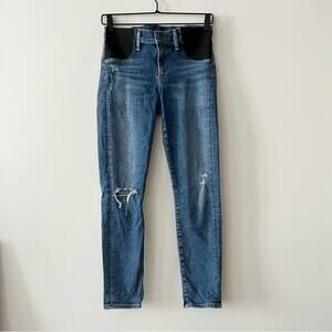 Citizens of Humanity Skinny Distressed Maternity Jeans